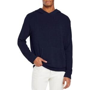 $146 New Monrow Men’s Supersoft Pullover Hoodie - Small - Navy